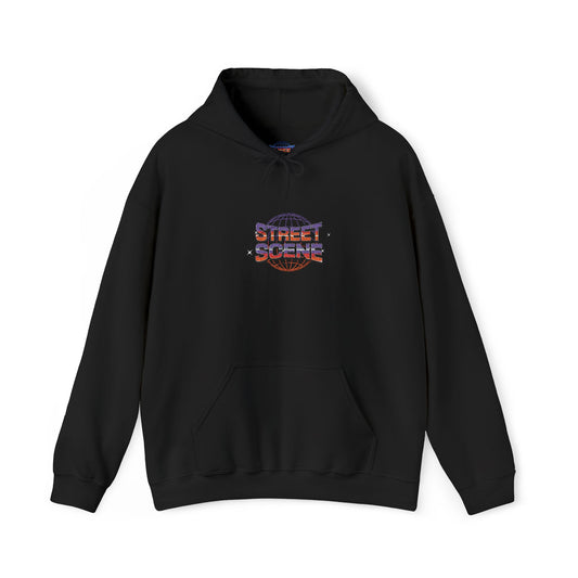 FADE LOGO EMBROIDERED HOODIE