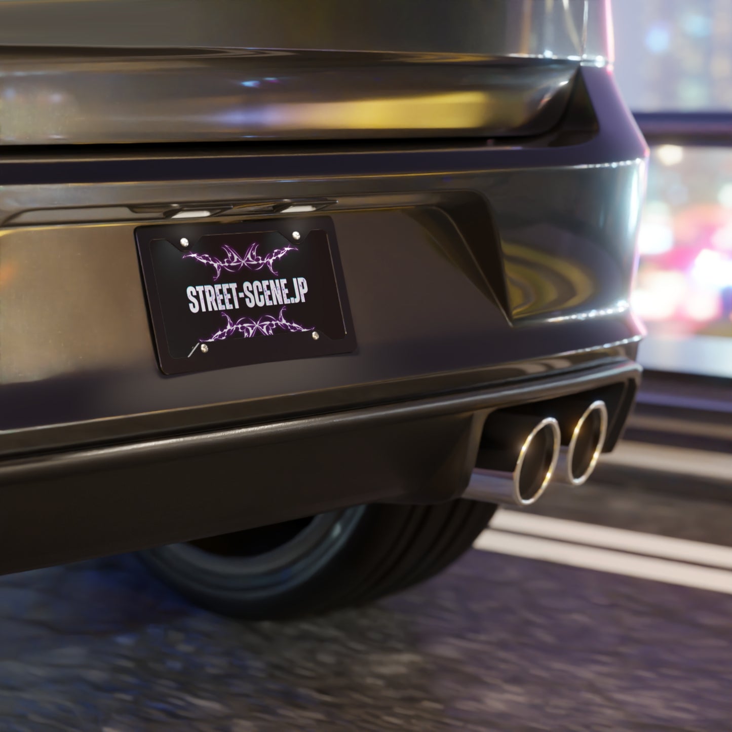 TRAMP STAMP VANITY PLATE